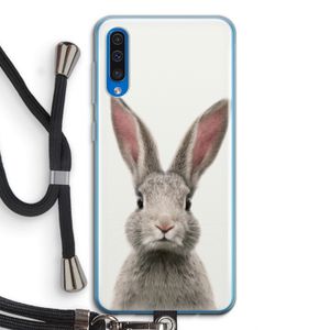 Daisy: Samsung Galaxy A50 Transparant Hoesje met koord