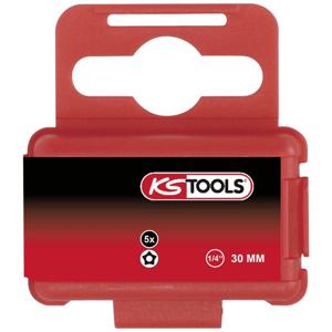 KS Tools 911.3114 5-sterren bit TS 25 Speciaal staal C 6.3 5 stuk(s)