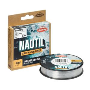 Nautil Surf Mono Tapered Clear 5x15m Leader