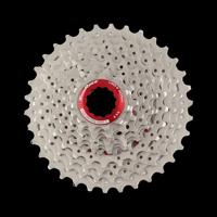 SunRace cassette csrz800 12v 11-34t zilver/rood