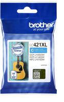 Brother LC-421XLC inktcartridge 1 stuk(s) Origineel Hoog (XL) rendement Cyaan