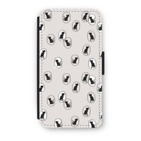 Miauw: iPhone X Flip Hoesje
