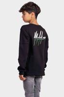 Malelions Split Essentials Sweater Kids Zwart - Maat 128 - Kleur: Zwart | Soccerfanshop - thumbnail