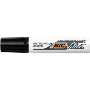 BIC Velleda 1781 markeerstift 12 stuk(s) Beitelvormige punt Zwart