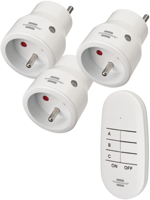 Brennenstuhl Comfort-Line Mini-Schakelaarset | 3x IP20 | FR - 1507071