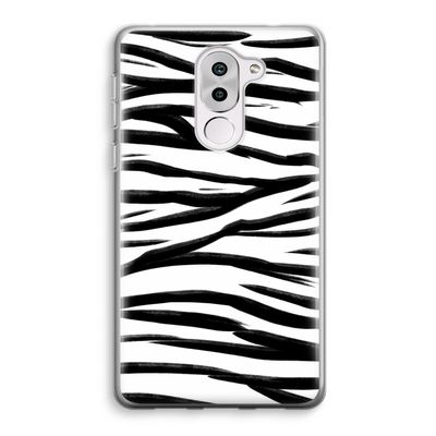 Zebra pattern: Honor 6X Transparant Hoesje
