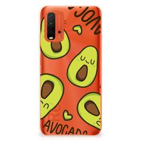 Xiaomi Poco M3 Telefoonhoesje met Naam Avocado Singing - thumbnail