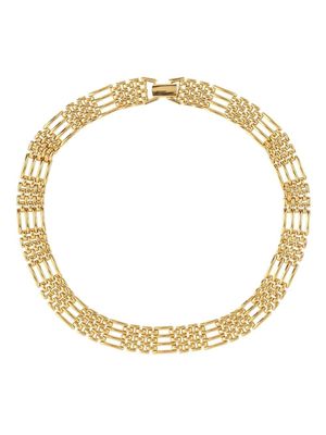 Susan Caplan Vintage collier chaîne Napier (années 1980) - Or