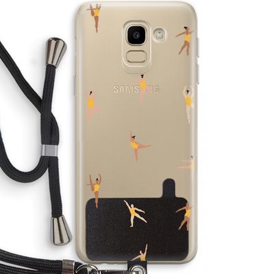 Dans #2: Samsung Galaxy J6 (2018) Transparant Hoesje met koord