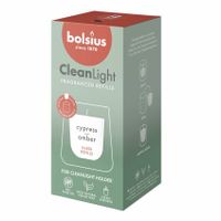 Bolsius cleanlight navulling Cypress & Amber