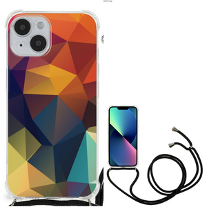 iPhone 14 Shockproof Case Polygon Color