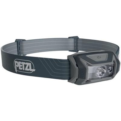 Hoofdlamp - PETZL - TIKKA - 350 lumen - Inclusief 3 AAA/LR03 batterijen - Grijs