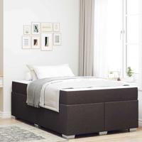 Bedframe Donkerbruin 120 x 190 cm Stof