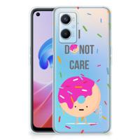 OPPO A96 | OPPO A76 | Siliconen Case | Donut Roze