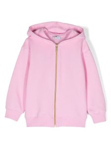 Chiara Ferragni Kids veste à logo brodé - Rose