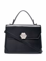 Philipp Plein sac à main à plaque logo - Noir - thumbnail