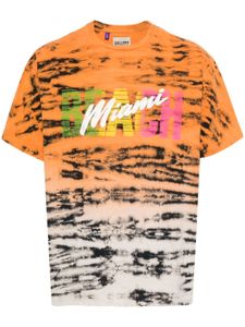 GALLERY DEPT. t-shirt Miami Beach à imprimé tigre - Orange