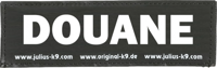 Julius-K9 label - Douane - groot