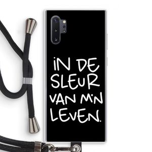 De Sleur: Samsung Galaxy Note 10 Plus Transparant Hoesje met koord
