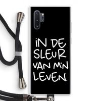De Sleur: Samsung Galaxy Note 10 Plus Transparant Hoesje met koord