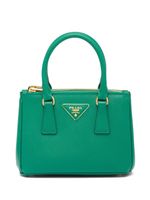 Prada mini sac Galleria en cuir - Vert