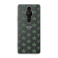 Weed: Sony Xperia Pro-I Transparant Hoesje