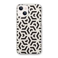 Crazy pattern: iPhone 13 mini Transparant Hoesje Crazy pattern: iPhone 13 mini Transparant Hoesje