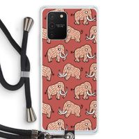 Mammoet: Samsung Galaxy S10 Lite Transparant Hoesje met koord Mammoet: Samsung Galaxy S10 Lite Transparant Hoesje met koord