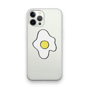 Spiegelei: iPhone 12 Pro Transparant Hoesje