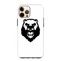 Angry Bear (white): iPhone 12 Pro Max Tough Case
