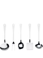 Alessi lot de cinq couverts en acier inoxydable - Argent - thumbnail