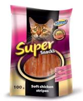 HILTON Soft chicken stripes - Kattensnoepje - 100g