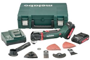 Metabo MT 18 LTX Compact 613021510 Multifunctioneel gereedschap Incl. 2 accus, Incl. accessoires, Incl. koffer 15-delig 18 V 2 Ah