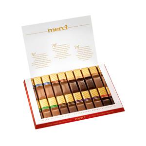 merci party time - merci Finest Selection Assorted chocolade bonbons -