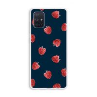 Framboosjes: Galaxy A71 Transparant Hoesje