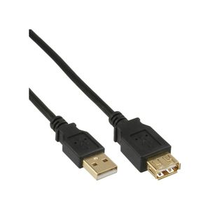 InLine 34650S USB-kabel 0,5 m USB A Zwart