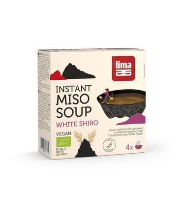 Instant miso soup white shiro 4 x 16.5 gram bio