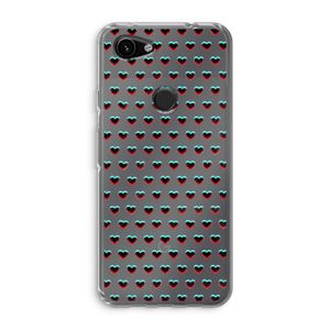 Hartjes: Google Pixel 3a Transparant Hoesje