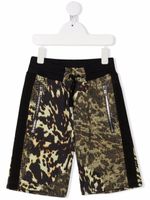 Givenchy Kids short à logo 4G - Vert