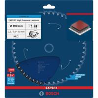 Bosch Professional Cirkelzaagblad EXPERT High Pressure Laminate | Ø 190 x 2,6 x 30mm 56T - 2608644135