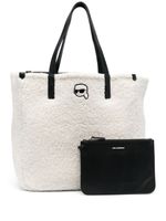 Karl Lagerfeld sac cabas K/Ikonik 2.0 à design réversible - Blanc