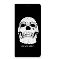 Mobiel BookCase OPPO Reno8 T 5G Skull Eyes - thumbnail