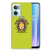 OnePlus Nord CE 2 5G Telefoonhoesje met Naam Doggy Biscuit - thumbnail