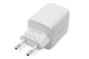 Digitus DA-10063 Laadadapter 65 W Vliegtuig, Binnen, Vrachtwagen, Thuis Aantal uitgangen: 2 x USB-C