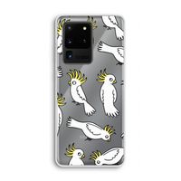 Papegaai: Samsung Galaxy S20 Ultra Transparant Hoesje