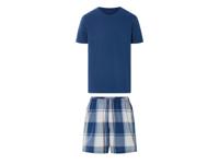 LIVERGY Heren pyjama (Blauw, M)
