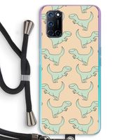 Dinos: Oppo A72 Transparant Hoesje met koord