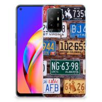 OPPO A94 5G | Reno5 Z | Siliconen hoesje | met foto Kentekenplaten