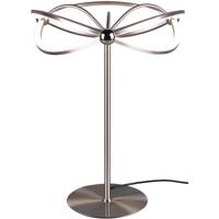 LED Tafellamp Dimbaar 20W - Warm Wit 3000K - Mat Nikkel Aluminium