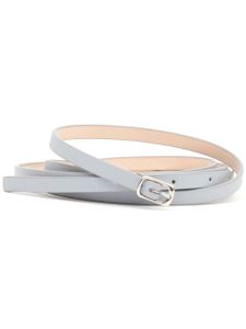 Maison Margiela ceinture slim en cuir - Bleu